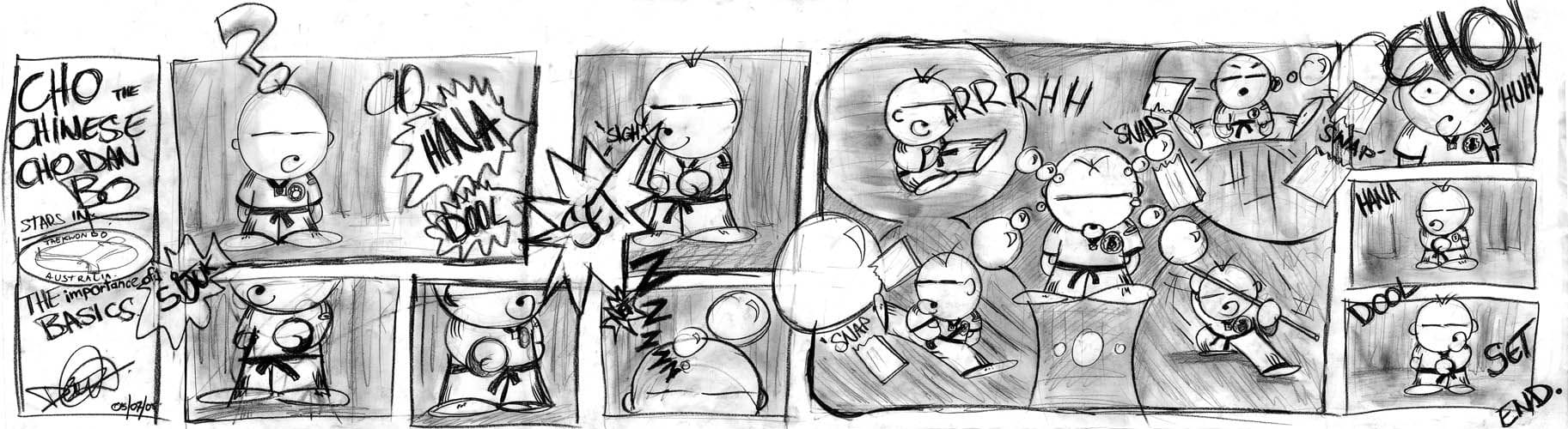 Cho Dan Bo - The Importance of Basics - The Comic