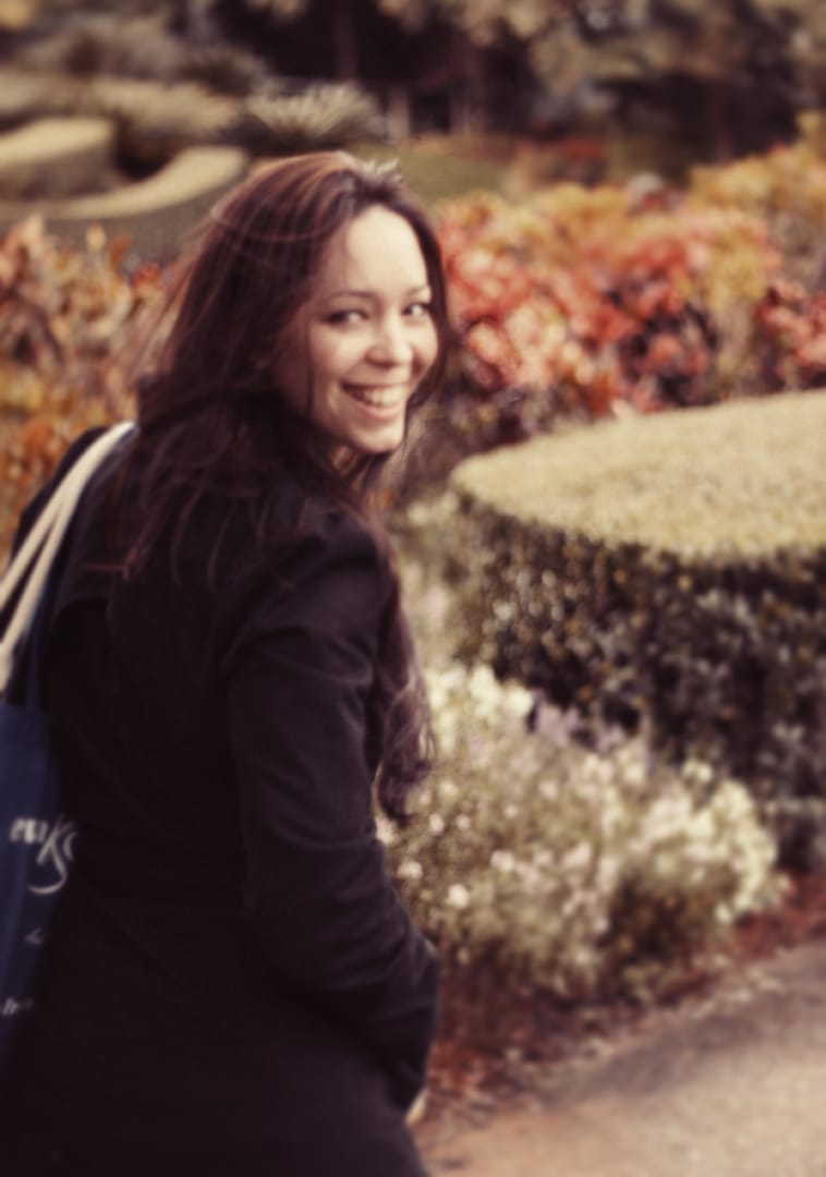 My wife try's to escape the photograph and although a very out of focu image it captures the moment 