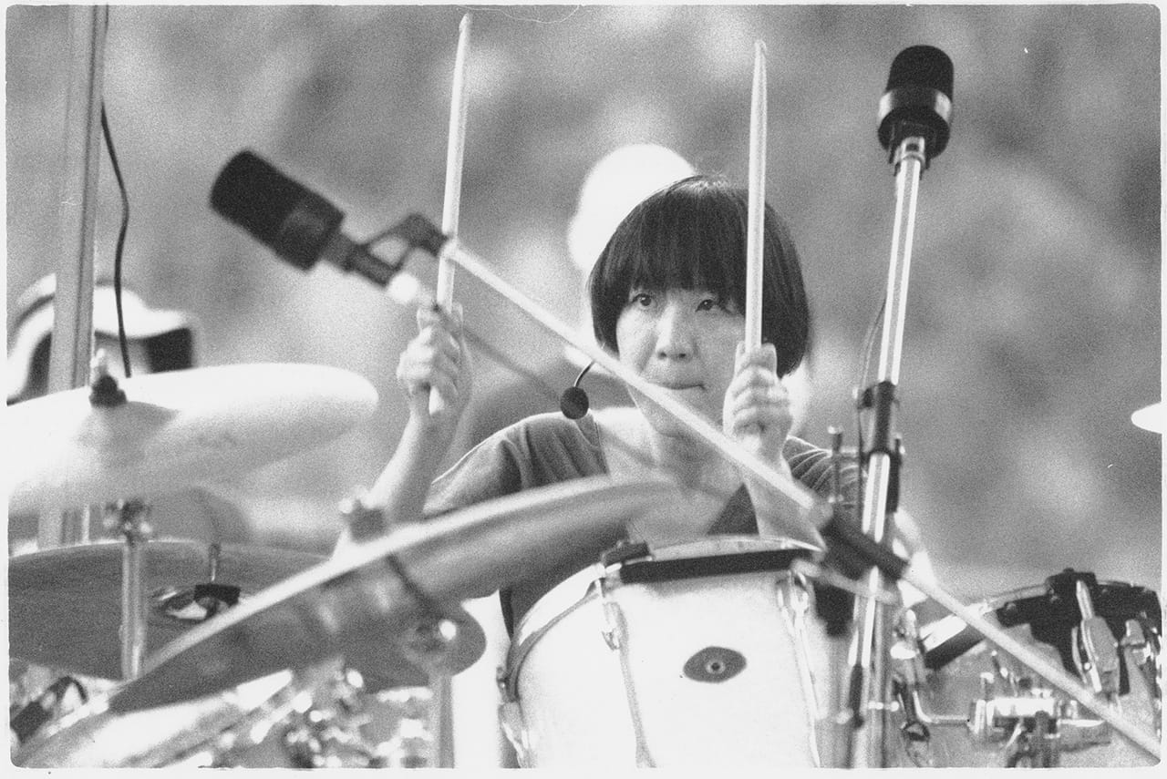 Yoshimi P-We at the Island Quarry - Boredoms - Boadrum111 - Byron Bay November 2011