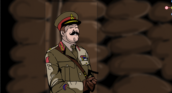 The General and the Chocolate Biscuit Prank